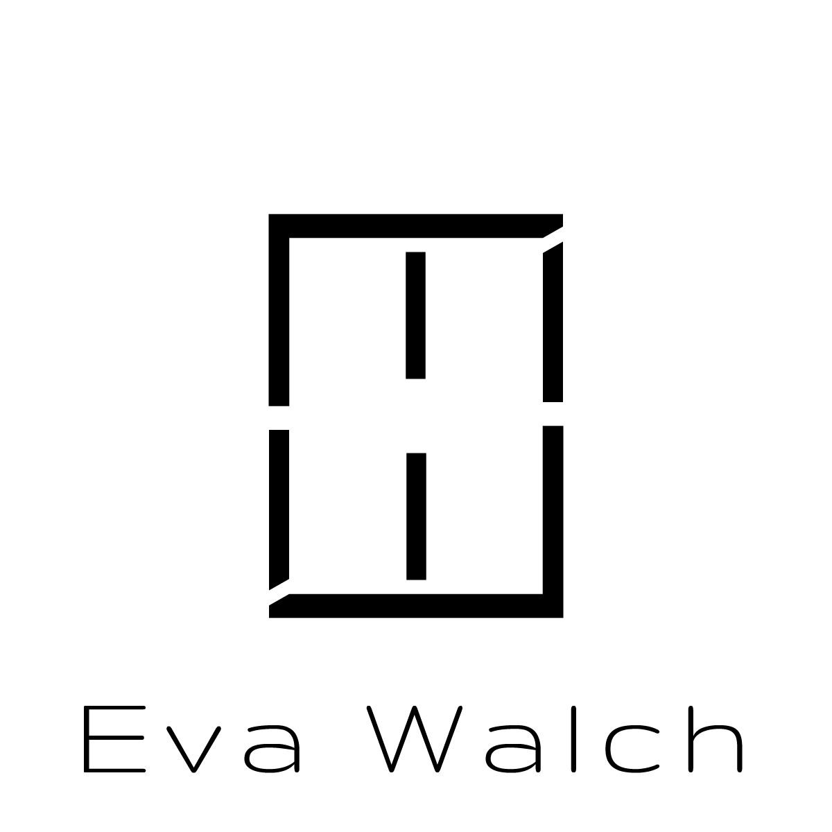 Logo Eva Walch Schrift